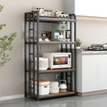 Adjustable 4-Tier Heavy Duty Kitchen Baker's Rack by METYERRY