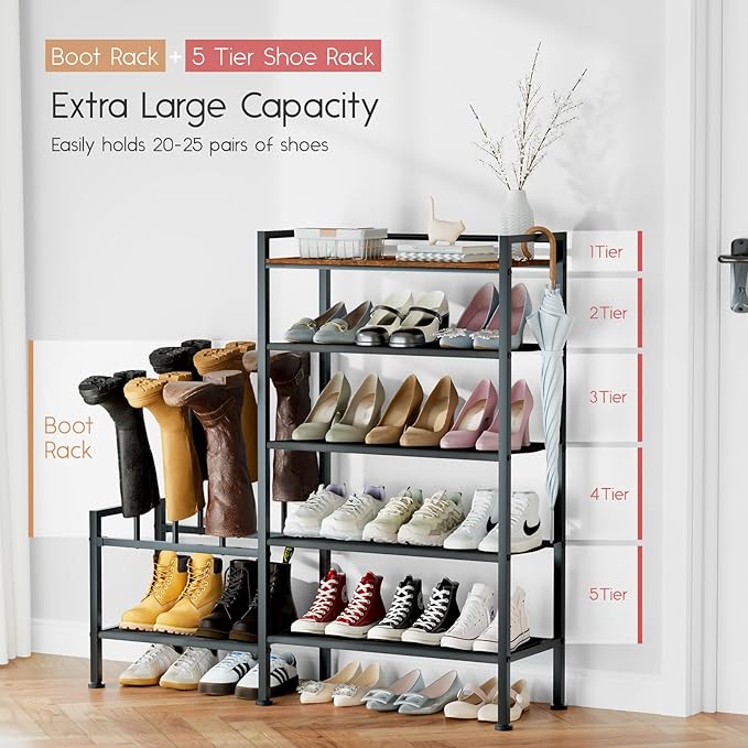 Shoe Rack Organizer and Storage - Image 5