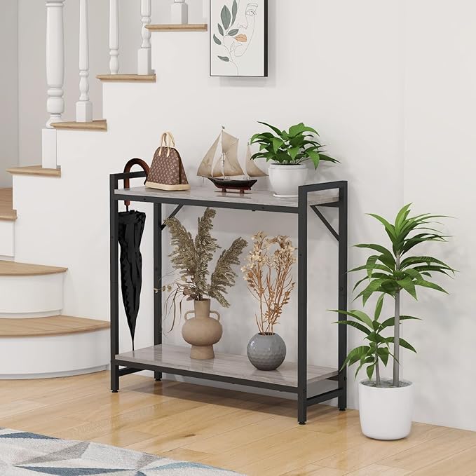 Narrow Console Table, Small Entryway Table, Sofa Table - Image 5