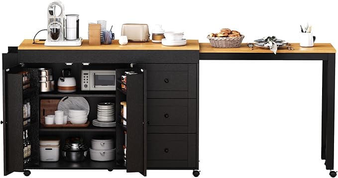 Ball & Cast 74.8" Kitchen Island - Image 12