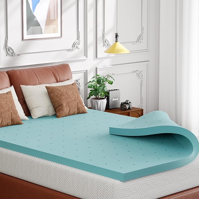 FDW | 5" Full Mattress + 2" Cooling Mattress Topper | Gel Memory Foam | Medium - Image 7