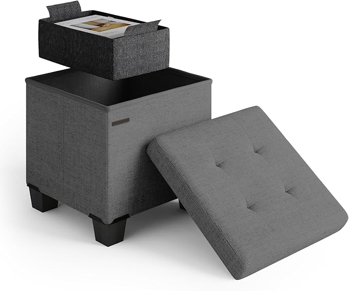 STORAGEBUD Storage Ottoman Cube by STORAGEBUD