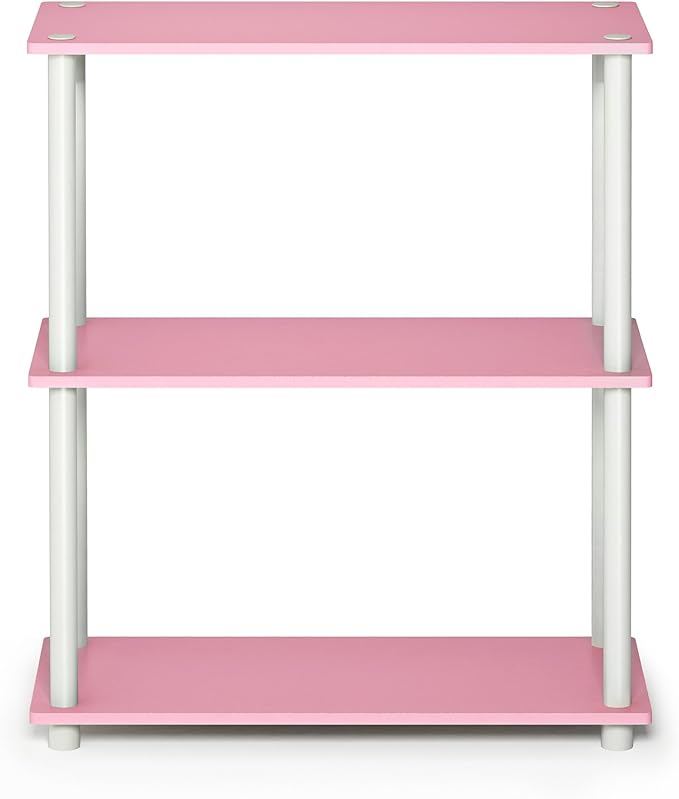 Furinno Turn-N-Tube 3-Tier Compact Multipurpose Shelf Display Rack - Image 4