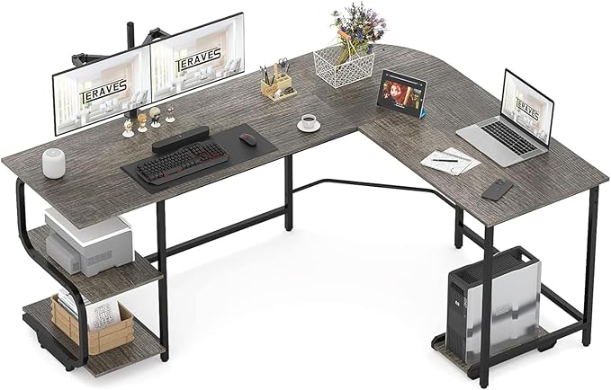 Teraves Reversible L Shaped Desk by Teraves