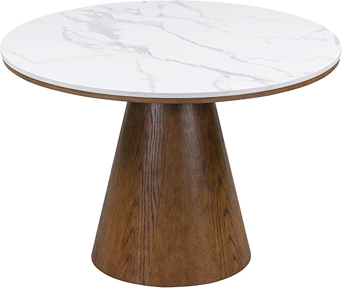 Wooden Kitchen Round Dining Table - Image 4