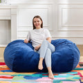 Hobestluk 3FT Bean Bag Chair Large Beanbag by YourHomeDeservesMore