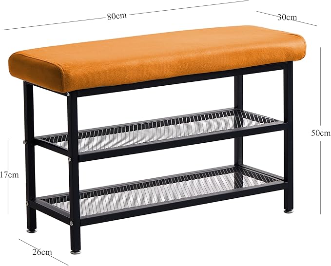 Shoe Rack Shoe Bench Shoe Organizer Storage Rack - Image 2