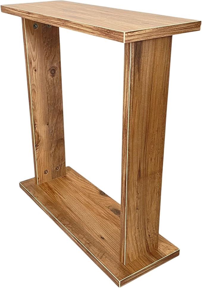 Very Narrow Side Table for Living Room, Small Apartment Space Between Chairs - Image 8