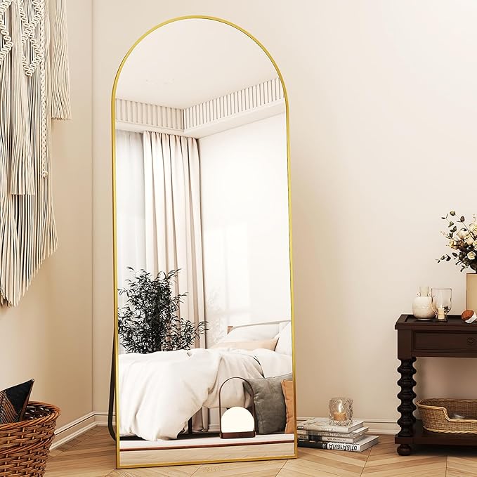 56" x21 Arched Full Length Mirror Floor Mirrors - Image 6