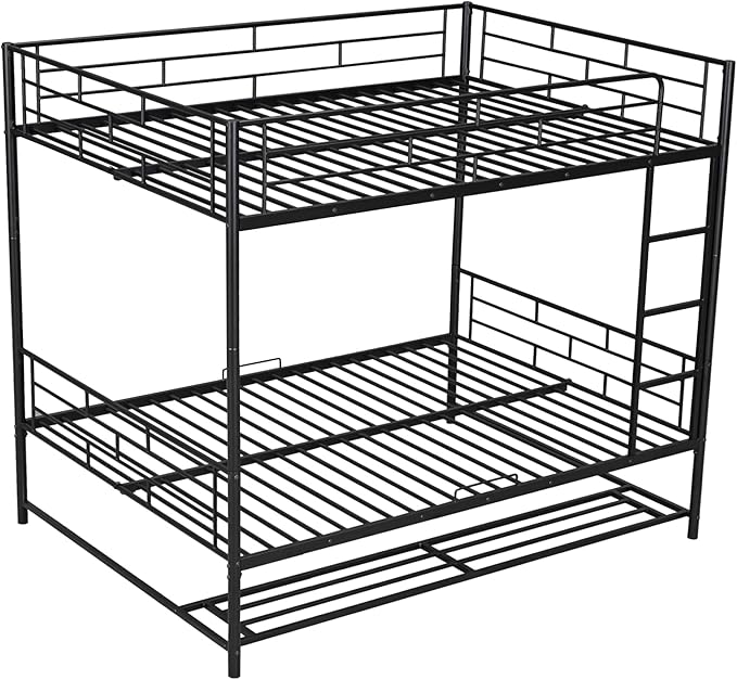Metal Full Over Full Bunk Bed - Image 6