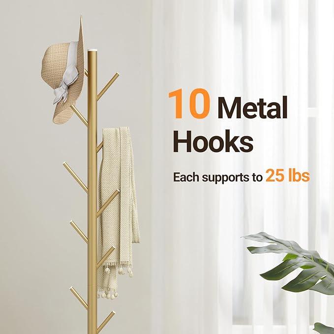 ELYKEN Coat Rack Freestanding - Image 4