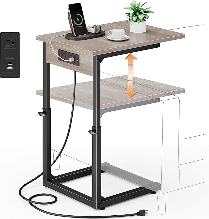 Vagusicc C Shaped End Table by Vagusicc