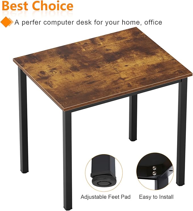 Need Small Computer Desk for Home&Office- 31.5'' Length Small Writing Desk - Image 6