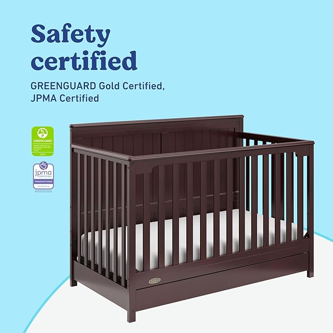 Graco Hadley 5-in-1 Convertible Crib - Image 6