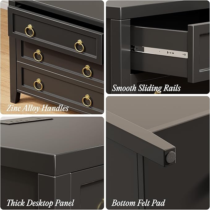 Huuger 23.6 Inch Night Stand - Image 8