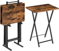 HOOBRO Folding TV Tray Table, TV Trays by HOOBRO