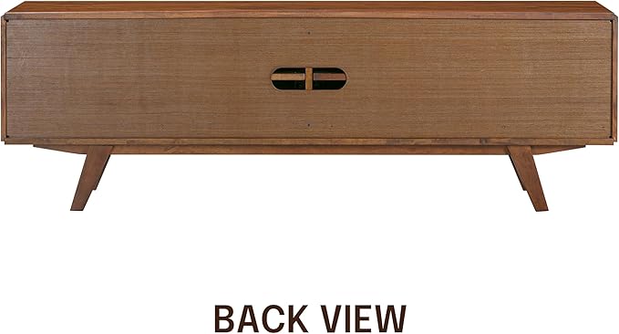 NTC Sapa Mid-Century Modern Solid Wood TV Stand 4-Door Media Console - Image 7