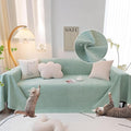 STACYPIK 100% Waterproof Sea Green Sofa Covers, Couch Cover by STACYPIK