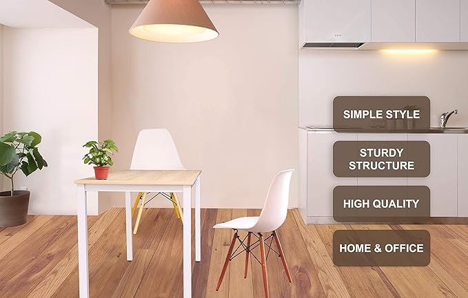 47 inch Large Computer Desk Wood, Modern Simple Style Desk - Image 6