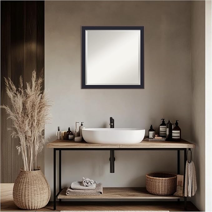 Amanti Art Black Bathroom Mirror - Image 6
