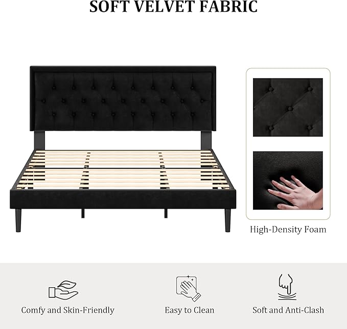 King Size Platform Bed Frame - Image 3