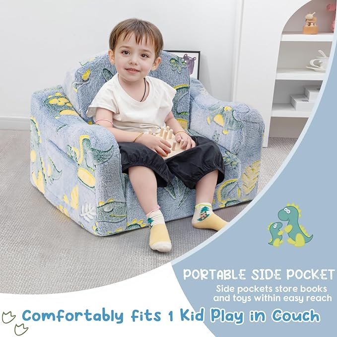 Comfy Toddler Chair and Couch for Kids - Image 5