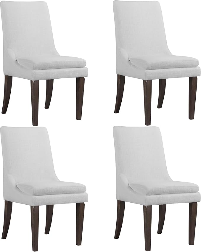 Upholstered Dining Chairs Modern Sidechair Performance Fabric High Back by Kislot