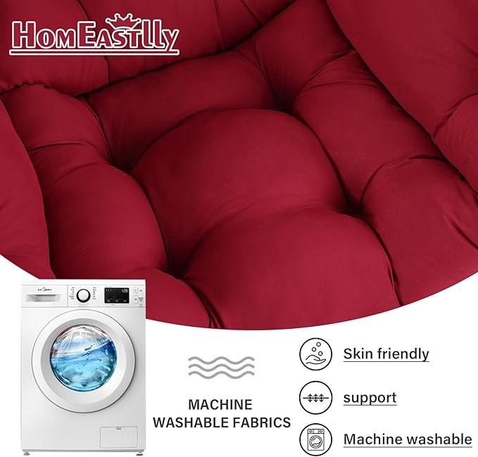 Lazy Chair with Ottoman, Modern Lounge Armchair with a Pillow, Leisure Sofa - Image 8