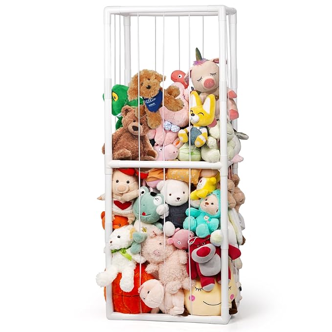 Stuffed Animal Zoo Storage Stuffed Animal Holder PVC Plush Storage Organizer by Ibnotuiy
