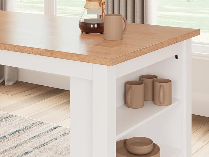 Signature Design by Ashley Gesthaven Farmhouse Counter Height Dining Table - Image 10