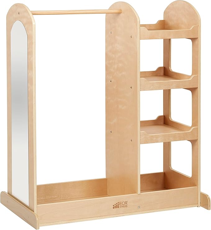 ECR4Kids Dress Up Center with Mirrors, Costume Organizer by ECR4Kids