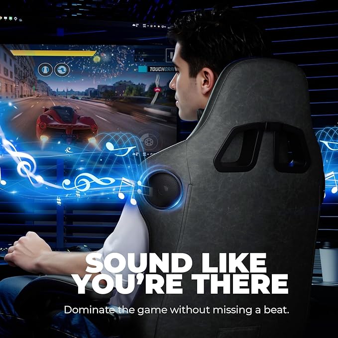 GTPLAYER ACE-PRO Music Gaming Chairs – Built-in Speakers, App Support & - Image 5