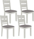Dining Chairs Set of 4, Solid Wood Farmhouse Chairs by Peatuk