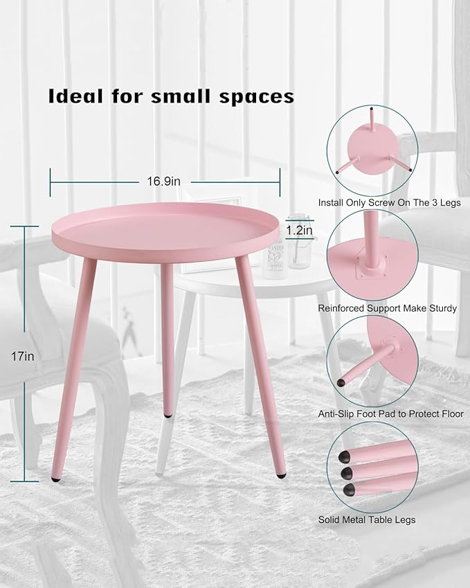 AOJEZOR Side Table: End Table for Any Room - Image 2