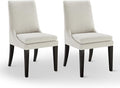 Upholstered Dining Chairs Modern Sidechair Performance Fabric High Back by Kislot