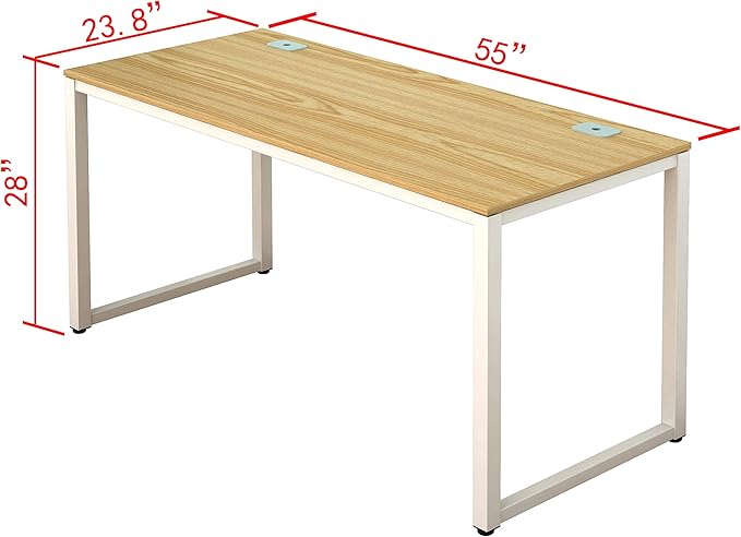 SHW 55-Inch Commercial-Grade Office Computer Desk - Image 3