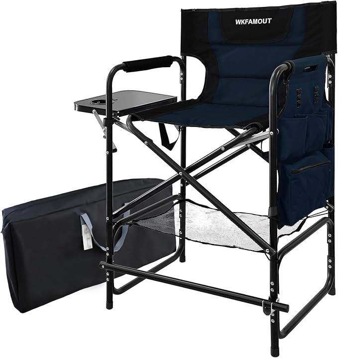 Tall Folding Directors Chair by WKFAMOUTCAMP