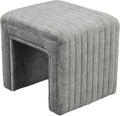 Get Set Style Vanity Stool Chair, Modern Velvet Ottoman Foot Stool by GetSetStyleFurniture