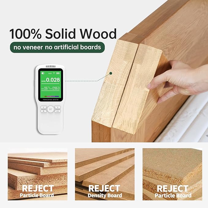 100% Solid Oak Ladder Shelf - Image 9