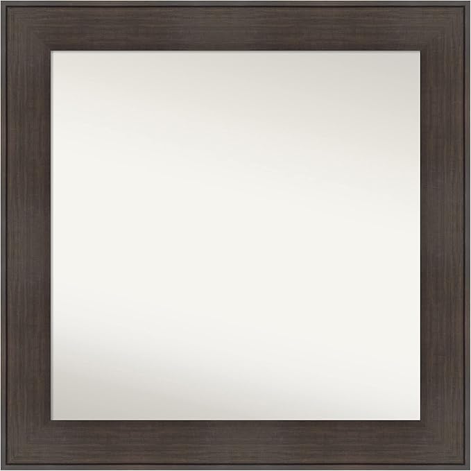 Amanti Art Brown Bathroom Mirror by AmantiArt