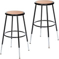 OEF Furnishings (2 Pack Height Adjustable Steel Stools by OEFFurnishings