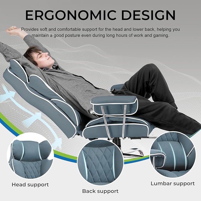 GTRACING Gaming Chair, Office Chair - Image 3