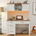 Farmhouse 67" H Executive Desk by Vabches
