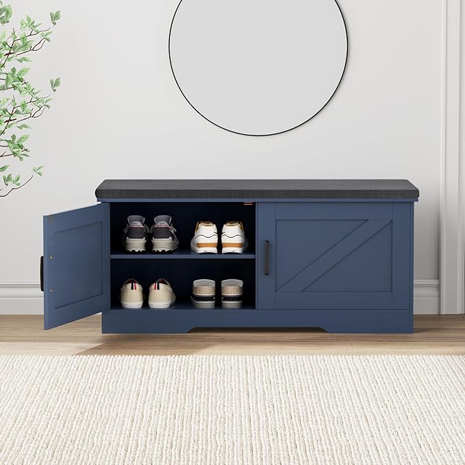 2-Tier Storage Bench, Shoe Bench - Image 7