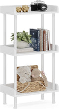 Hosfais 3 Tier Wood Bookcase Industrial Bookshelf by HosfaisHome