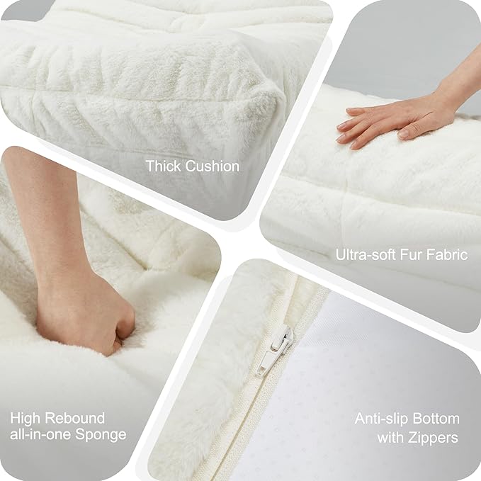 Bean Bag Chairs for Adults Giant Bean Bag Chair Memory Foam BeanBag Chair Big - Image 7