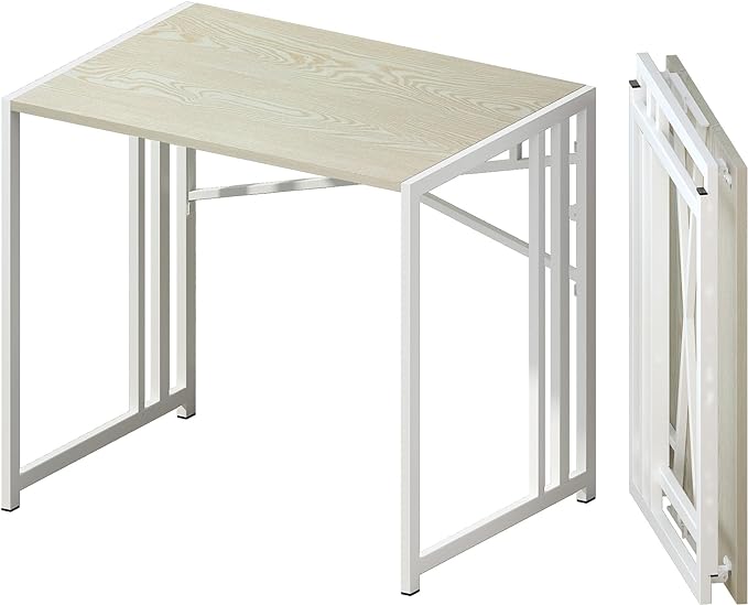 32 inch Small Folding Desk, Writing Gaming Computer Camping Desk by Lutown-TeenHome