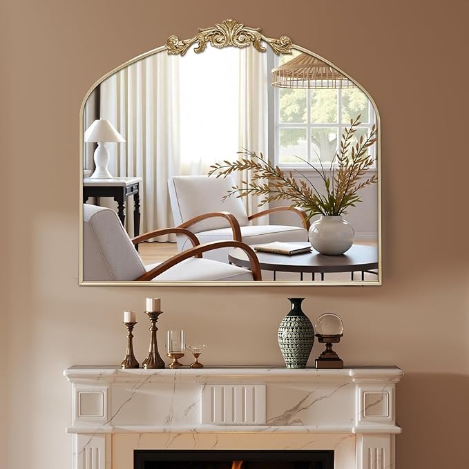 MISSDAY Vintage Retro Gold Baroque Mirror - Image 9