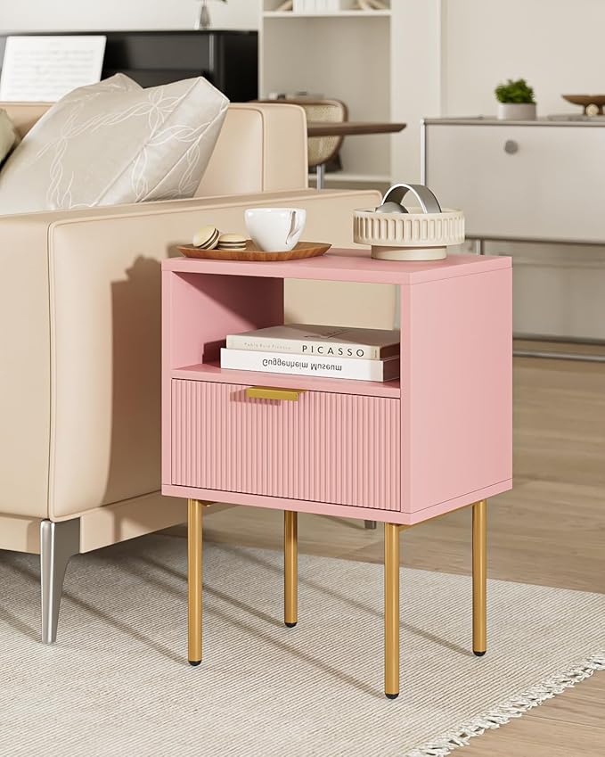Nightstand, Morden Bedside Table - Image 4