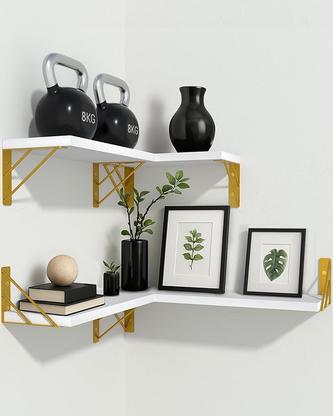 BAYKA Wall Shelves for Bedroom Decor, Floating Wall Shelves for Living Room - Image 9